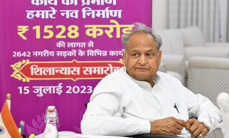 Road development works of 2642 kms worth Rs 1528 crore to be undertaken in Rajasthan