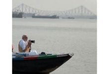 PM Modi Captures Howrah Bridge